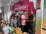 Pendidikan Lanjutan Perwira Kecabangan Infantri Gelombang 1 Gelar Baksos di Panti Asuhan PYI