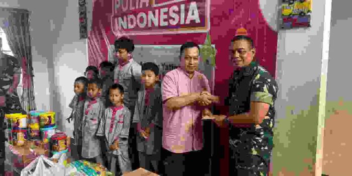 Pendidikan Lanjutan Perwira Kecabangan Infantri Gelombang 1 Gelar Baksos di Panti Asuhan PYI
