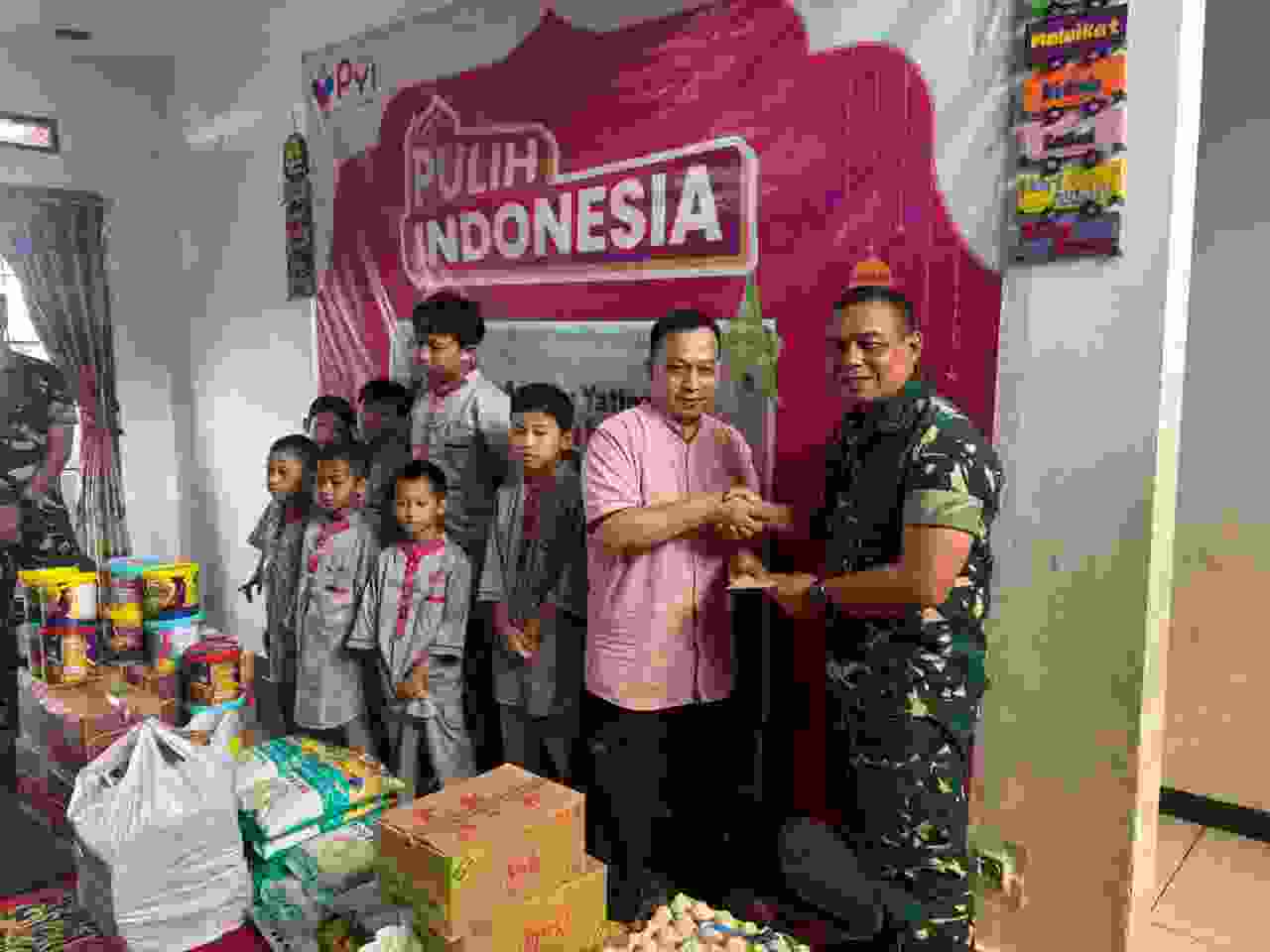 Pendidikan Lanjutan Perwira Kecabangan Infantri Gelombang 1 Gelar Baksos di Panti Asuhan PYI